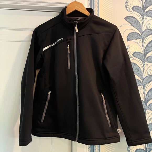 Bauer Black Performance Jacket youth large - Picture 1 of 2